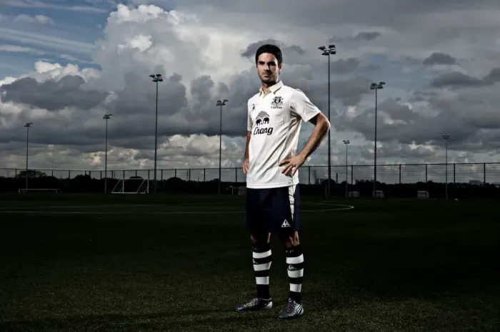 Framed Print : Mikel Arteta: From Everton Midfielder to Arsenal Manager Framed Print : Mikel Arteta: From Everton Midfielder to Arsenal Manager