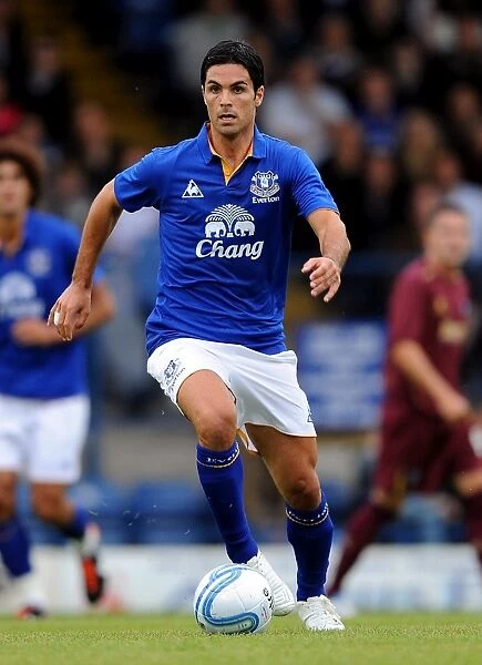 Mikel Arteta Leads Everton in Pre-Season Clash against Bury at Gigg Lane (2011)