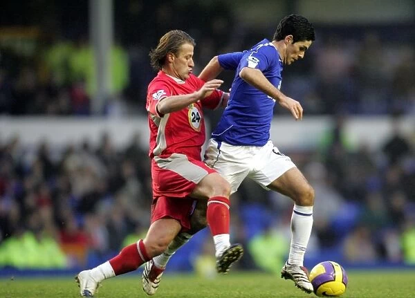 Mikel Arteta vs Tugay: A Battle at Goodison Park - Everton vs Blackburn Rovers, FA Barclays Premiership, 10 / 02 / 07