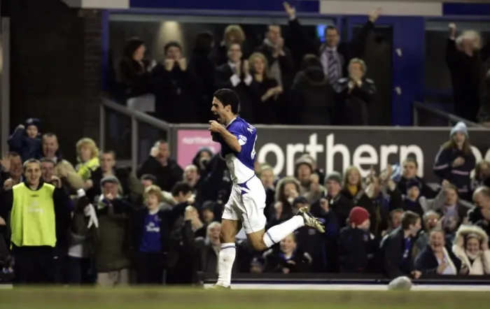Framed Print : Mikel Arteta's Thriller: Everton Takes the Lead Against Tottenham Hotspur Framed Print : Mikel Arteta's Thriller: Everton Takes the Lead Against Tottenham Hotspur