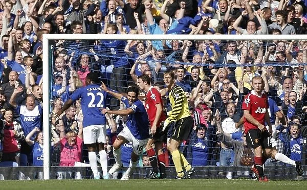 Mikel Arteta's Triumph: Everton's Thrilling Third Goal Against Manchester United at Goodison Park