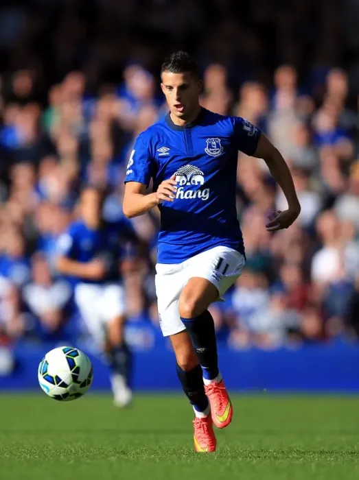 Framed Print : Mirallas in Action: Everton vs Arsenal, Premier League 2014 (Goodison Park) Framed Print : Mirallas in Action: Everton vs Arsenal, Premier League 2014 (Goodison Park)