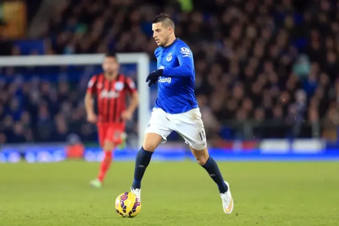 Framed Print : Mirallas in Action: Everton vs Queens Park Rangers at Goodison Park - Barclays Premier League Framed Print : Mirallas in Action: Everton vs Queens Park Rangers at Goodison Park - Barclays Premier League