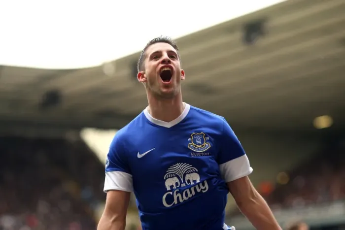 Framed Print : Mirallas Brace: Tottenham 2-2 Everton, 2013 - PA Wire Framed Print : Mirallas Brace: Tottenham 2-2 Everton, 2013 - PA Wire