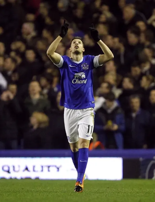 Framed Print : Mirallas Scores Opening Goal: Everton's FA Cup Victory Over Oldham Athletic (Feb 2013) Framed Print : Mirallas Scores Opening Goal: Everton's FA Cup Victory Over Oldham Athletic (Feb 2013)