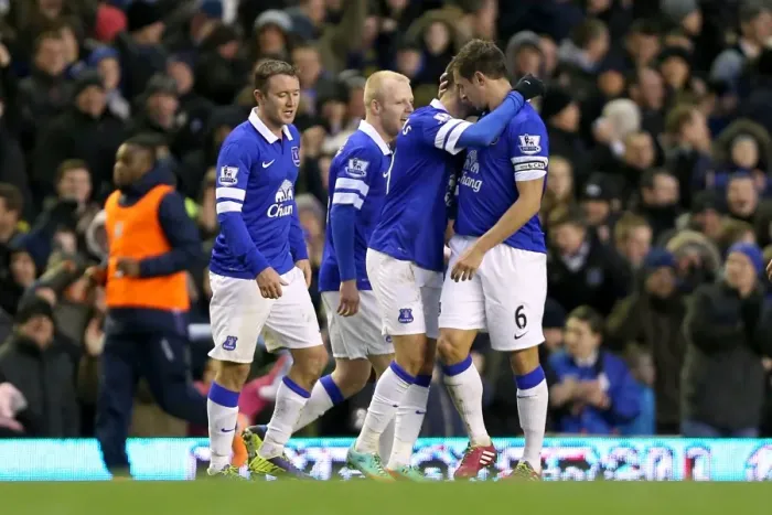 Framed Print : Mirallas Strikes Again: Everton's Second Goal vs. Aston Villa (01-02-2014, Goodison Park) Framed Print : Mirallas Strikes Again: Everton's Second Goal vs. Aston Villa (01-02-2014, Goodison Park)