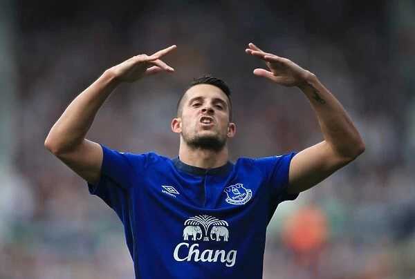 Mirallas Strikes Back: Thrilling Moment as Everton Takes a 2-0 Lead Over West Bromwich Albion