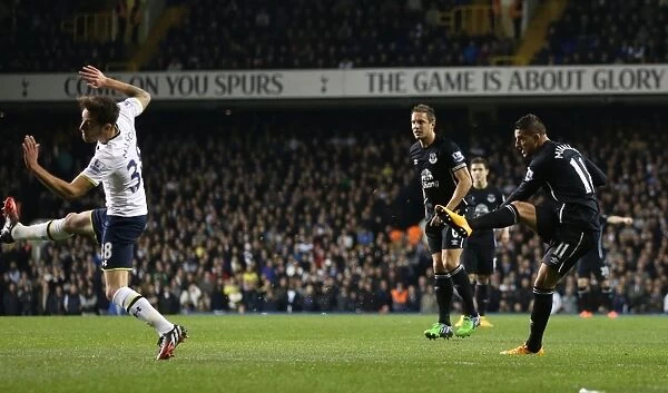 Mirallas Strikes First: Everton's Winning Goal vs. Tottenham at White Hart Lane