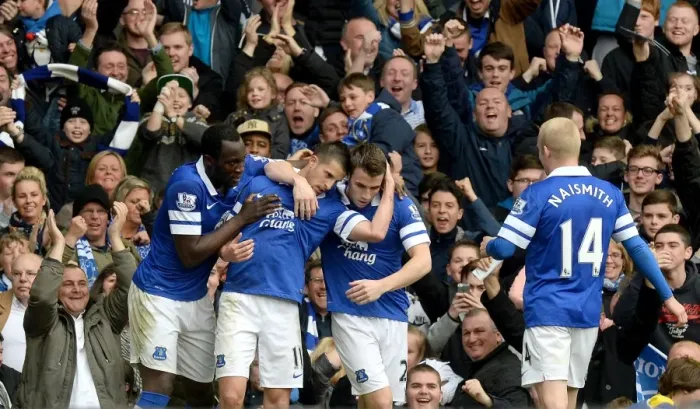 Framed Print : Mirallas's Strike: Everton's Victory Moment vs. Manchester United (April 21, 2014) Framed Print : Mirallas's Strike: Everton's Victory Moment vs. Manchester United (April 21, 2014)