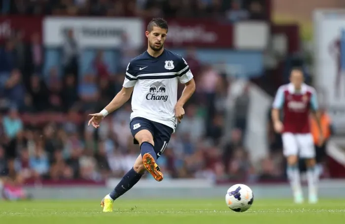 Framed Print : Mirallas's Stunner: Everton's Comeback Victory over West Ham United in the Premier League (21-09-2013) Framed Print : Mirallas's Stunner: Everton's Comeback Victory over West Ham United in the Premier League (21-09-2013)