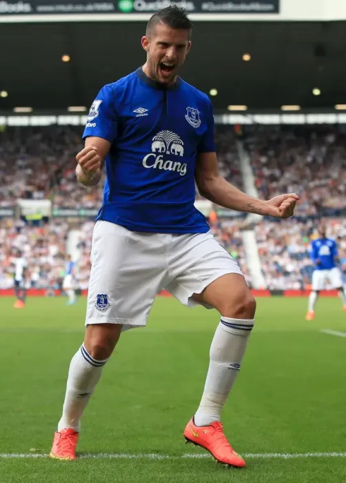 Framed Print : Mirallas's Stunner: Everton's Thrilling Second Goal vs. West Brom in Premier League Framed Print : Mirallas's Stunner: Everton's Thrilling Second Goal vs. West Brom in Premier League