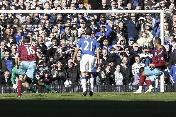 Miso's Agonizing Miss: Everton vs. West Ham United - Premier League Penalty Drama at Goodison Park