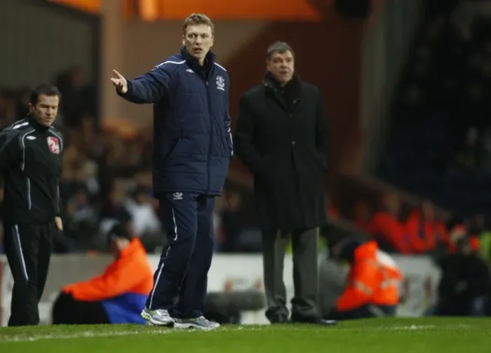 Framed Print : Moyes vs Allardyce: Everton vs Blackburn Rovers in Barclays Premier League, 2009 - A Clash of Managers at Ewood Park Framed Print : Moyes vs Allardyce: Everton vs Blackburn Rovers in Barclays Premier League, 2009 - A Clash of Managers at Ewood Park