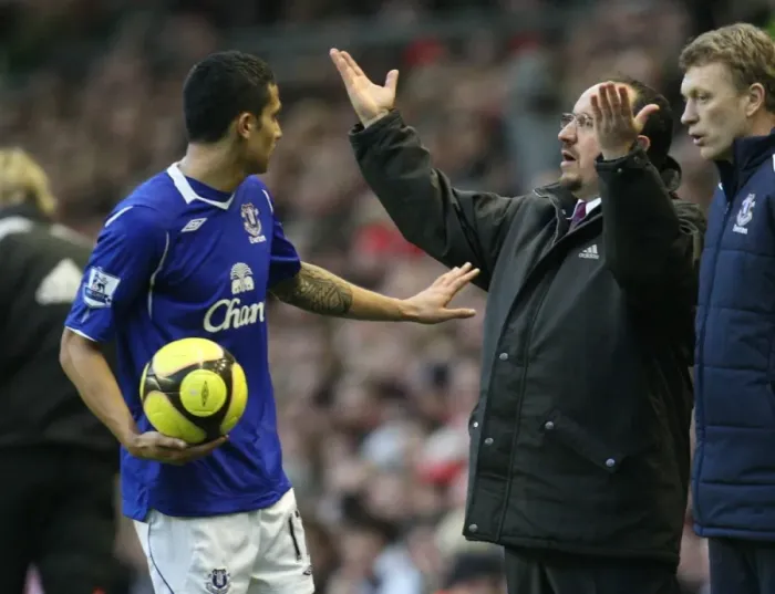 Framed Print : Moyes vs Benitez: Tim Cahill's Showdown - Everton vs Liverpool in FA Cup Fourth Round (08 / 09) Framed Print : Moyes vs Benitez: Tim Cahill's Showdown - Everton vs Liverpool in FA Cup Fourth Round (08 / 09)