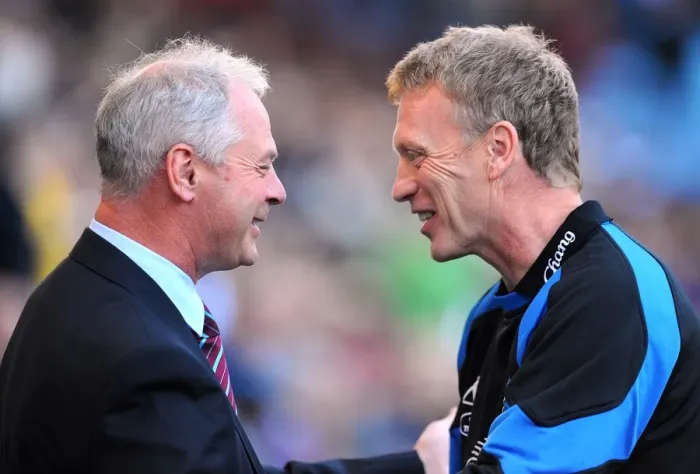 Framed Print : Moyes vs. MacDonald: A Battle of the Managers - Aston Villa vs. Everton, Barclays Premier League Framed Print : Moyes vs. MacDonald: A Battle of the Managers - Aston Villa vs. Everton, Barclays Premier League