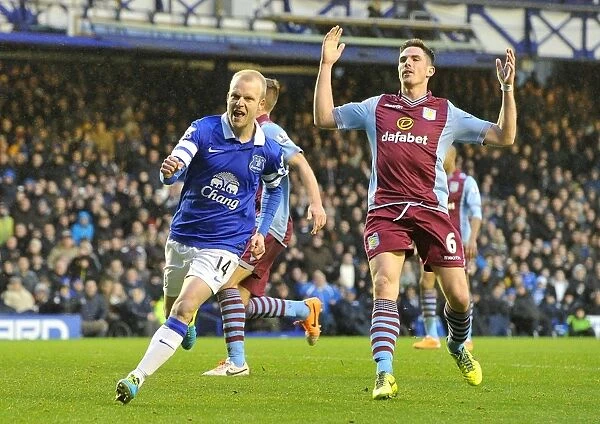 Naismith Stunner: Everton's Opening Goal vs. Aston Villa (01-02-2014)