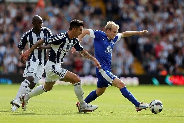 Naismith vs Ridgewell: A Football Rivalry at The Hawthorns - Everton vs West Bromwich Albion, Premier League 2012 (West Bromwich Albion 2-0 Everton)