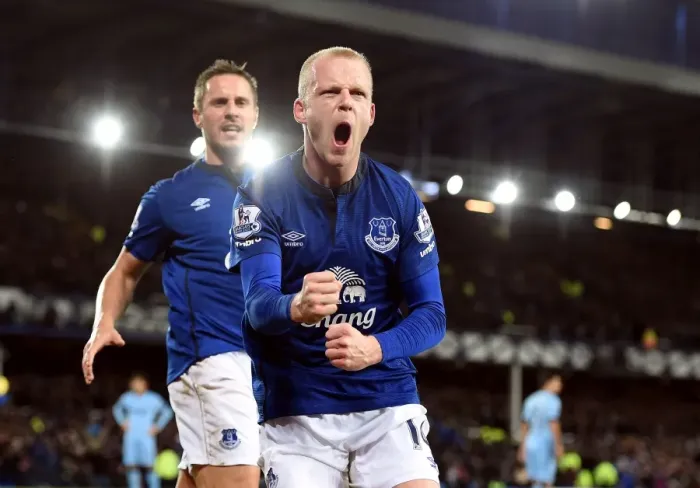 Framed Print : Naismith's Equalizer: Everton's Thrilling Comeback Against Manchester City in the Premier League Framed Print : Naismith's Equalizer: Everton's Thrilling Comeback Against Manchester City in the Premier League