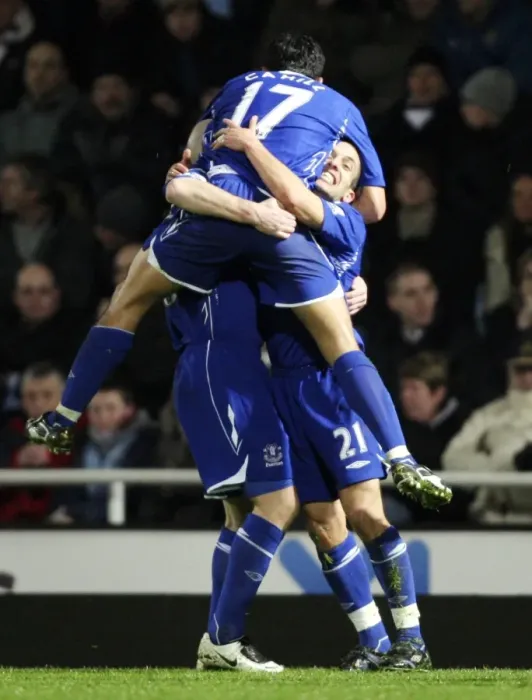 Framed Print : Osman and Cahill: Everton's Unforgettable Goal Celebration vs. West Ham United, Carling Cup Quarterfinal, 2007 Framed Print : Osman and Cahill: Everton's Unforgettable Goal Celebration vs. West Ham United, Carling Cup Quarterfinal, 2007