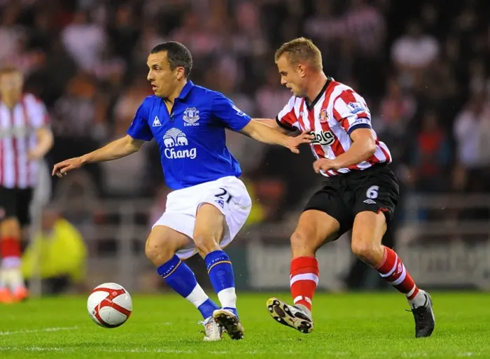 Framed Print : Osman vs Cattermole: A Fiery FA Cup Clash Between Sunderland and Everton Framed Print : Osman vs Cattermole: A Fiery FA Cup Clash Between Sunderland and Everton