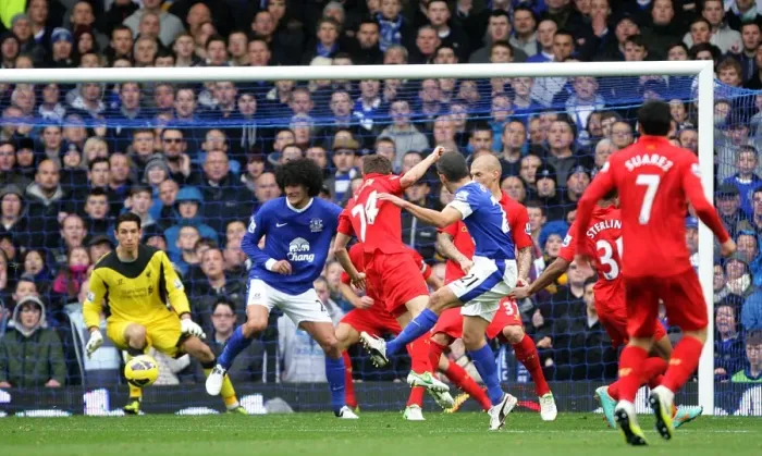 Framed Print : Osman's Strike: Everton vs Liverpool, 28-10-2012 - 2-2 Draw at Goodison Park Framed Print : Osman's Strike: Everton vs Liverpool, 28-10-2012 - 2-2 Draw at Goodison Park