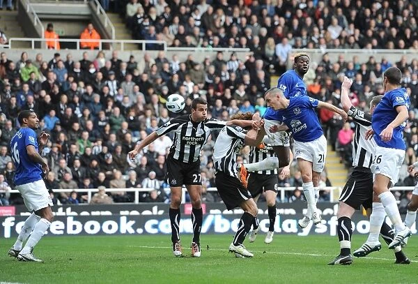 Osman's Striking Moment: Everton vs. Newcastle United, Barclays Premier League (05 March 2011)