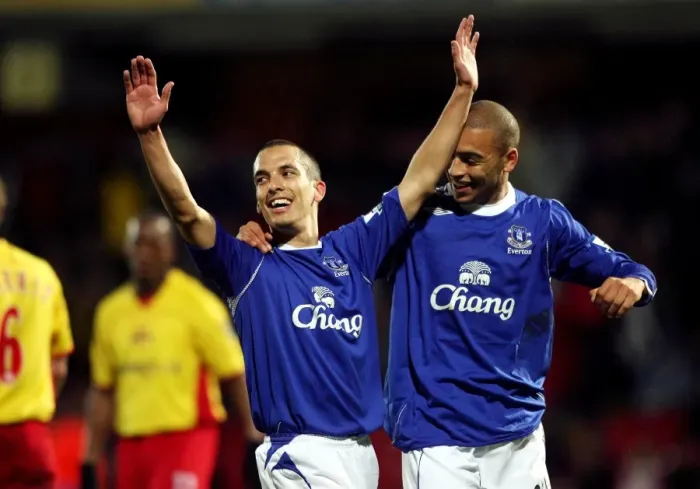 Framed Print : Osman's Triumph: Everton's Third Goal vs. Watford in FA Barclays Premiership (24 / 2 / 07) Framed Print : Osman's Triumph: Everton's Third Goal vs. Watford in FA Barclays Premiership (24 / 2 / 07)