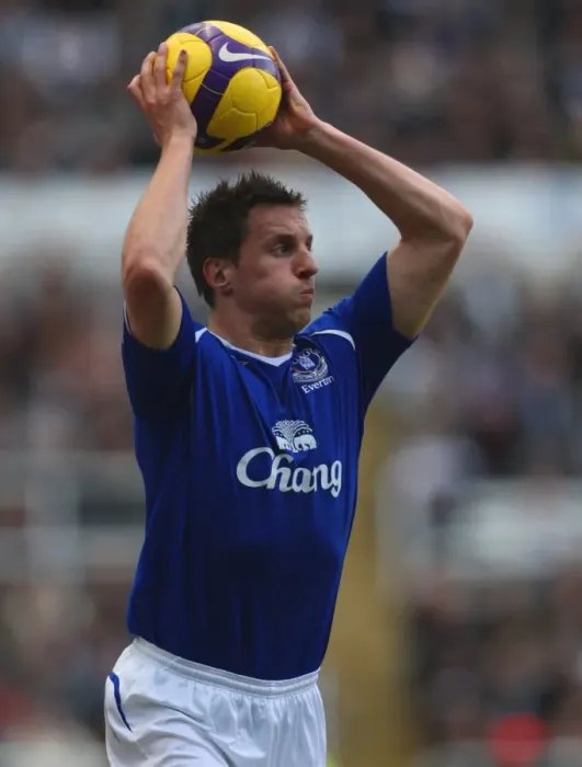 Framed Print : Phil Jagielka in Action for Everton - 2008-09 Season Football Stock Image Framed Print : Phil Jagielka in Action for Everton - 2008-09 Season Football Stock Image