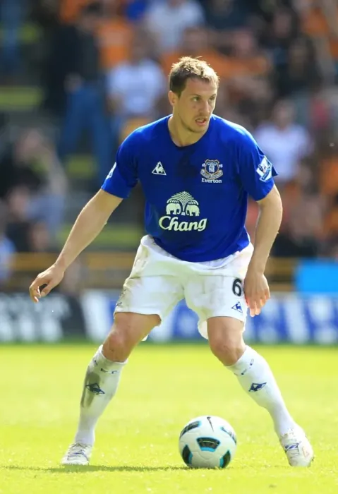 Framed Print : Phil Jagielka in Action: Everton vs. Wolverhampton Wanderers, Barclays Premier League (09.04.2011) Framed Print : Phil Jagielka in Action: Everton vs. Wolverhampton Wanderers, Barclays Premier League (09.04.2011)