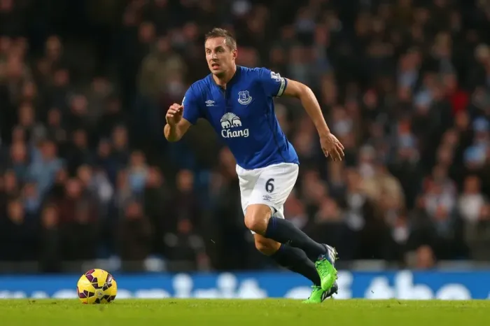 Framed Print : Phil Jagielka at Etihad Stadium: Manchester City vs. Everton - Barclays Premier League Framed Print : Phil Jagielka at Etihad Stadium: Manchester City vs. Everton - Barclays Premier League
