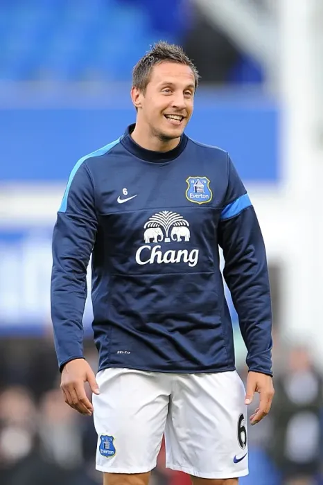 Framed Print : Phil Jagielka's Defiant Stand: Everton vs. Tottenham Hotspur at Goodison Park (0-0, Barclays Premier League, November 3, 2013) Framed Print : Phil Jagielka's Defiant Stand: Everton vs. Tottenham Hotspur at Goodison Park (0-0, Barclays Premier League, November 3, 2013)