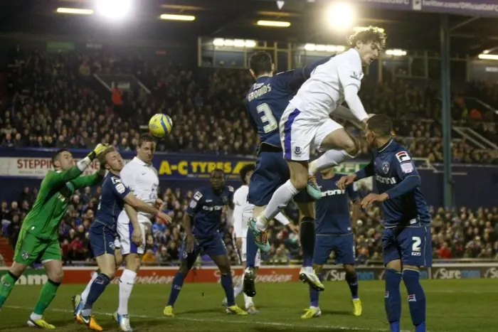 Framed Print : Phil Jagielka's FA Cup Stunner: Everton's Equalizer vs Oldham Athletic (February 16, 2013)