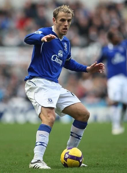 Phil Neville in Action for Everton, 08 / 09 Season