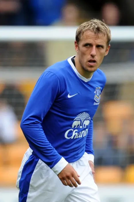 Framed Print : Phil Neville in Action: Everton vs. Motherwell - Pre-Season Friendly at Fir Park Stadium Framed Print : Phil Neville in Action: Everton vs. Motherwell - Pre-Season Friendly at Fir Park Stadium