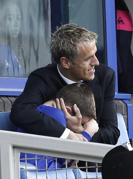 Phil Neville at Goodison Park: Everton's Final Stand against Chelsea (Barclays Premier League, 22 May 2011)