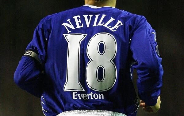 Phil Neville Leads Everton in UEFA Cup Battle Against Metalist Kharkiv at Goodison Park (September 20, 2007)