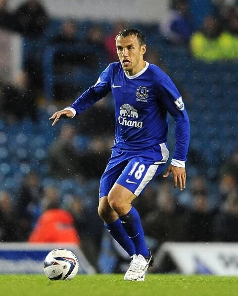 Phil Neville Rallies Everton in Capital One Cup Battle at Elland Road: Leeds United vs. Everton (September 25, 2012)