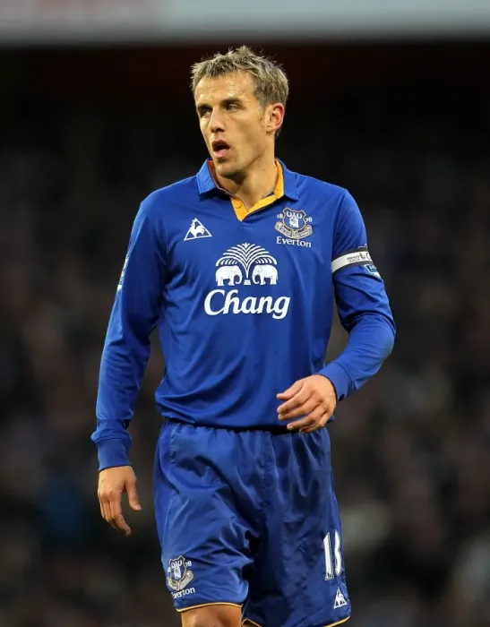 Framed Print : Phil Neville vs. Arsenal: Facing Off at Emirates Stadium during the Barclays Premier League Match (10 December 2011) Framed Print : Phil Neville vs. Arsenal: Facing Off at Emirates Stadium during the Barclays Premier League Match (10 December 2011)
