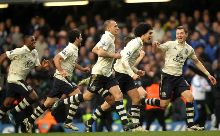 Framed Print : Phil Neville's Epic Penalty: Everton's FA Cup Upset over Chelsea (19 February 2011) Framed Print : Phil Neville's Epic Penalty: Everton's FA Cup Upset over Chelsea (19 February 2011)