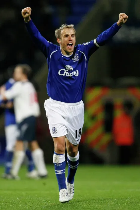 Framed Print : Phil Neville's Thrilling Goal Celebration vs. Bolton Wanderers (Everton vs. Bolton, Barclays Premier League, 2008) Framed Print : Phil Neville's Thrilling Goal Celebration vs. Bolton Wanderers (Everton vs. Bolton, Barclays Premier League, 2008)