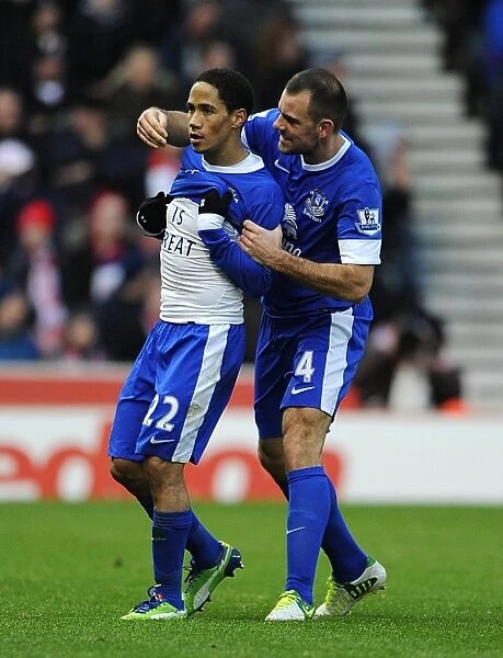 Pienaar and Gibson: Unintended Victory – Shawcross's Own Goal at Britannia Stadium (Everton vs. Stoke City, December 15, 2012)