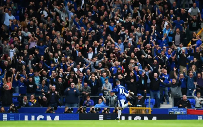 Framed Print : Premier League - Everton v Stoke City - Goodison Park
