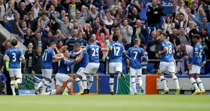 Framed Print : Premier League - Everton v Tottenham Hotspur - Goodison Park Framed Print : Premier League - Everton v Tottenham Hotspur - Goodison Park