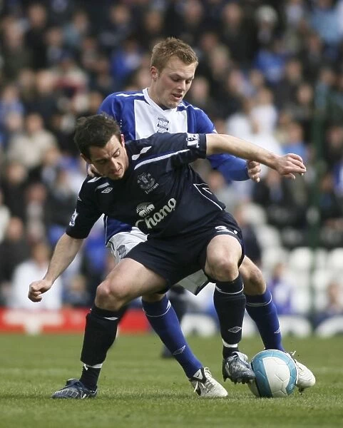 Premier League Showdown: Larsson vs. Baines - Birmingham City vs. Everton (April 12, 2008)