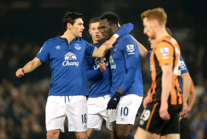 Framed Print : Romelu Lukaku Scores First Everton Goal: Everton 1-0 Hull City (Premier League) Framed Print : Romelu Lukaku Scores First Everton Goal: Everton 1-0 Hull City (Premier League)