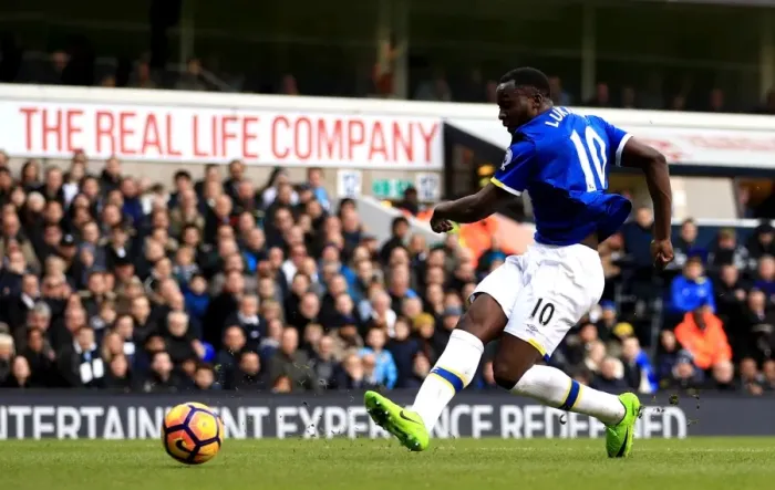 Framed Print : Romelu Lukaku Scores First Goal: Everton at White Hart Lane vs. Tottenham Hotspur - Premier League Framed Print : Romelu Lukaku Scores First Goal: Everton at White Hart Lane vs. Tottenham Hotspur - Premier League