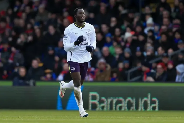 Framed Print : Romelu Lukaku Scores Opening Goal: Crystal Palace vs. Everton, Barclays Premier League at Selhurst Park Framed Print : Romelu Lukaku Scores Opening Goal: Crystal Palace vs. Everton, Barclays Premier League at Selhurst Park