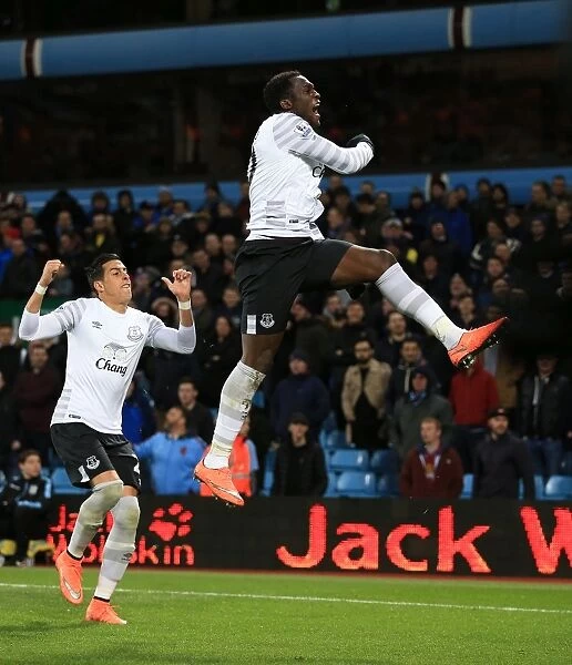 Romelu Lukaku Scores His Second: Everton's Triumph Over Aston Villa in Barclays Premier League