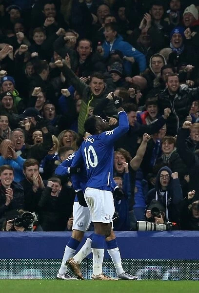 Romelu Lukaku Scores Second Goal: Everton Leads Manchester City in Capital One Cup Semi-Final