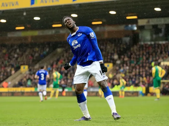 Framed Print : Romelu Lukaku's First Goal: Norwich City vs. Everton, Premier League - Lukaku Celebrates at Carrow Road Framed Print : Romelu Lukaku's First Goal: Norwich City vs. Everton, Premier League - Lukaku Celebrates at Carrow Road